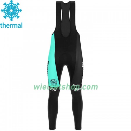 Fietsbroek Lang met Bretels 2020 Bianchi Countervail N001 Winter Thermal Fleece